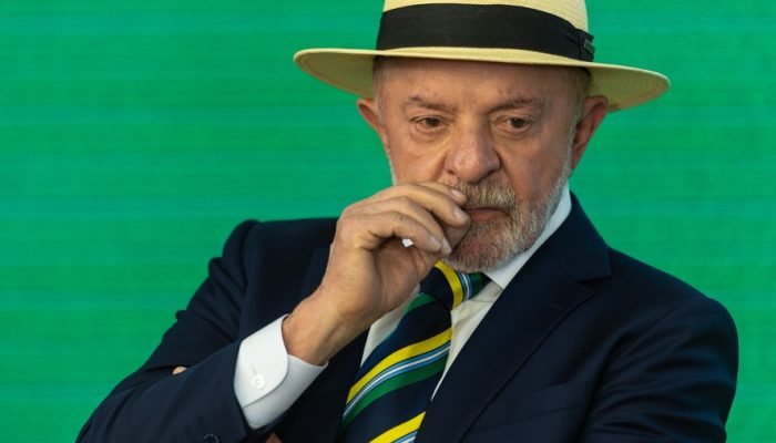 O presidente Lula em evento no Palácio do Planalto — Foto: Brenno Carvalho/Agência O Globo