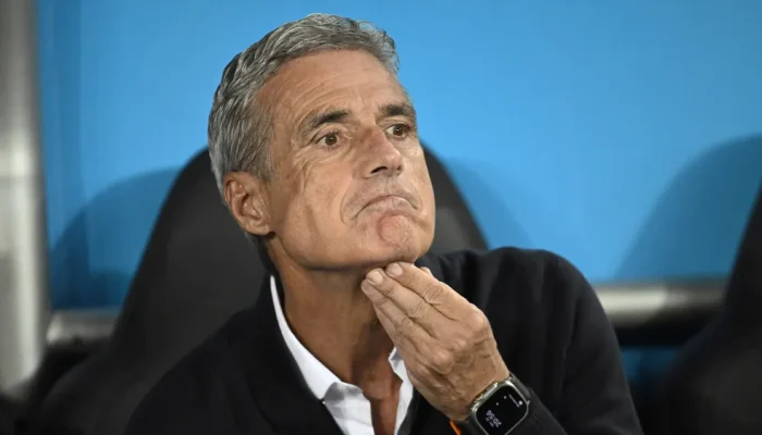 Luís Castro, ex-técnico do Grêmio — Foto: Foto: André Durão/ge
