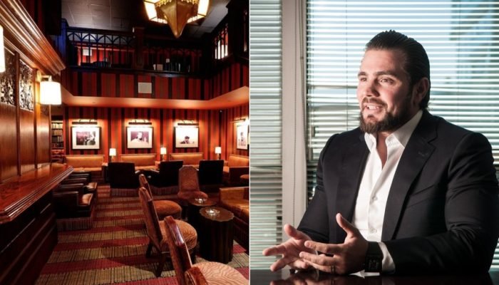The Carnegie Club (à esquerda), localizado nas imediações do Central Park em Nova York, recebe...